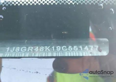 2009 Jeep Grand Cherokee Laredo из США, поврежденный, VIN 1J8GR48K19C551477